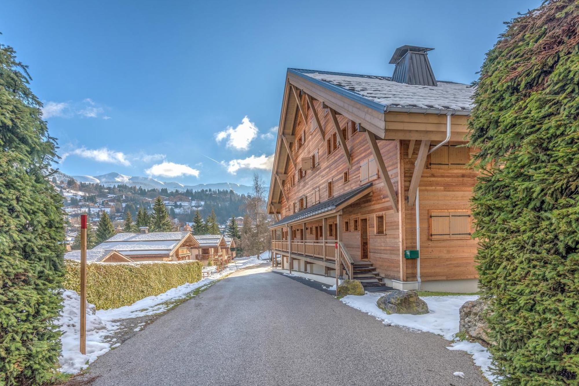 Arboreve - Station De Ski A Pied Vue Montagne Megève Dış mekan fotoğraf
